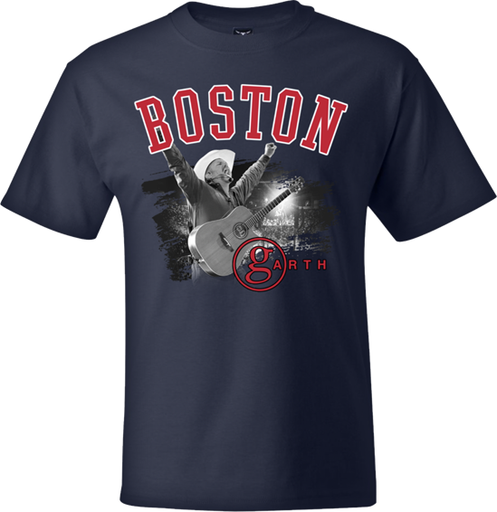 PRE-ORDER STADIUM TOUR EVENT TEE -BOSTON - ESTIMATED TO SHIP WEEK OF SEPTEMBER 13TH